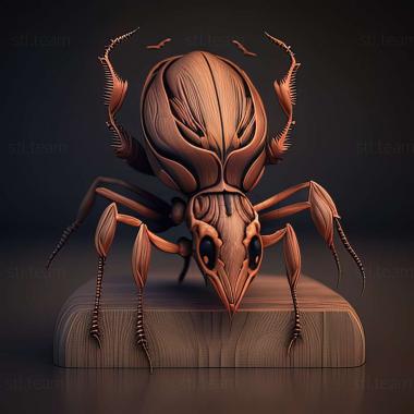 3D model Crematogaster schmidti (STL)